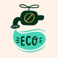 Ecology badges hand drawn styles save the world save the animal save the sea go green