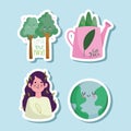 ecology conscience stickers