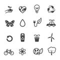 Ecology and environment icons