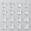 Ecology and Environment Icons