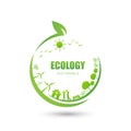 Ecology Friendly idea and sustainable concept