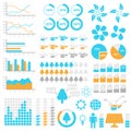 Ecology infographic elements. Templates for infographic.