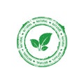 Ecology natural stamp