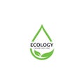 Ecology Tree Leaf Logo Template Royalty Free Stock Photo
