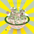 Ecology urban life scenery