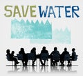 Ecology Water Conservation Sustainability Nature Concept Royalty Free Stock Photo