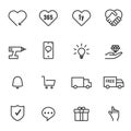 Ecommerce icons vector