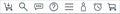 ecommerce starter pack line icons. linear set. quality vector line set such as cart, timer, account, menu, question, message,