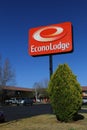 Econo Lodge Exterior Sign and Logo