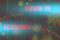 Economic crisis in the world. The COVID-19 curve is growing, the economy is falling.