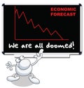Economic forecast Royalty Free Stock Photo