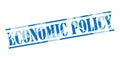 Economic policy blue stamp