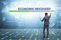 Economic recovery concept after the crisis Royalty Free Stock Photo