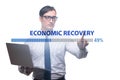 Economic recovery concept after the crisis Royalty Free Stock Photo