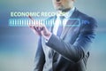 Economic recovery concept after the crisis Royalty Free Stock Photo