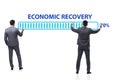 Economic recovery concept after the crisis Royalty Free Stock Photo