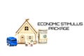 Economic stimulus package Royalty Free Stock Photo