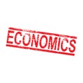 Economics Rubber Stamp