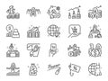 She economy icon set. It included icons such asÂ female economy, womenomics, sheconomy, sheconomics, and more.