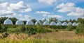 Ecosystem Field Research Centre in Maasmechelen. Royalty Free Stock Photo