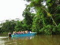 Ecotourism in Tortuguero , Costa Rica Royalty Free Stock Photo