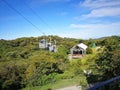 Monteverde, costa Rica, Aerial tram in the middle of the forest.