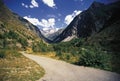 The ecrins valley the french alps Royalty Free Stock Photo