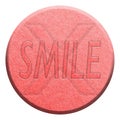 Ecstasy pill Royalty Free Stock Photo