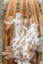 Ecstasy of Saint Teresa, sculpture by Bernini in Rome Royalty Free Stock Photo