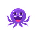 Ecstatic Funny Octopus Emoji