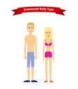 Ectomorph Body Type Woman and Man