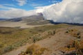 Ecuador 2008 - Cotopaxi-clouds Royalty Free Stock Photo