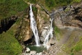 Ecuador, Banos Waterfall Royalty Free Stock Photo