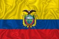 Ecuador country flag Royalty Free Stock Photo