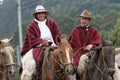 Ecuador cowboys are called chagra Royalty Free Stock Photo