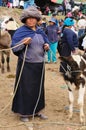 Ecuador, Ethnic latin woman Royalty Free Stock Photo