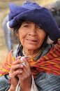 Ecuador, Ethnic latin woman Royalty Free Stock Photo