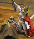 Ecuador, people singing and dancing with classical colorful clothes