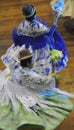 PERU,dancer in Festival of the Virgen de la Candelaria in Catedral of Lima, typical peruvian dance, Morenada puneÃÂ±a. Royalty Free Stock Photo