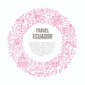Ecuador Vector Illustration