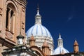 Ecuador, View on the Cuenca city Royalty Free Stock Photo