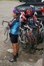 Ecuadorian bicyclists