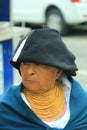 Ecuadorian Lady in traditional dress