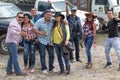 Ecuadorian people at a rural rodeo