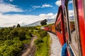 Ecuadorian railroad crossing