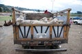 Ecuadorian truck full with sheep Royalty Free Stock Photo