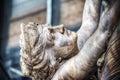 Ecuba crying in Ratto di Polissena statue Royalty Free Stock Photo