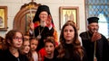 Ecumenical Patriarch Bartholomew I of Constantinople officiated sunday mass in Izmir
