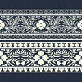 Vector eastern florish border template. design for covers, print, woodblock, cards