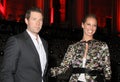 Ed Burns and Christy Turlington at Vanity Fair Party for 2009 Tribeca Film Festival  in NYC Royalty Free Stock Photo